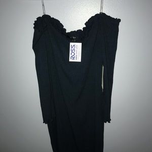 Off the shoulder dress